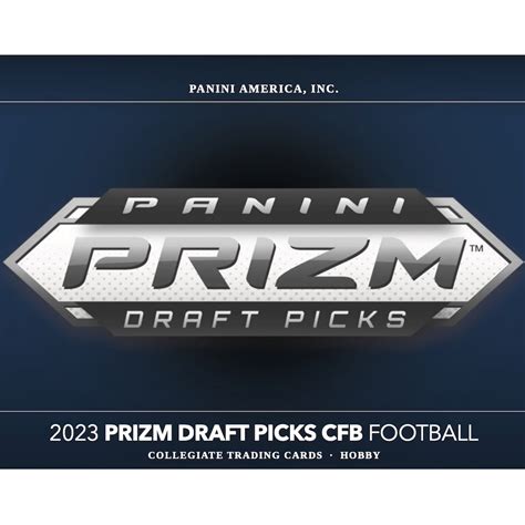 2023 panini prizm draft picks football cards